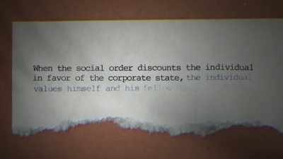 GEORGE:
One of the problems of Americans - George Carlin's American Dream