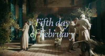 George weds today. - Catherine Called Birdy