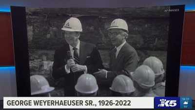 George Weyerhaeuser Sr.
Died over the weekend at 95. - Trees and Other Entanglements