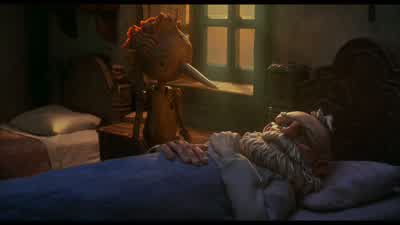 Geppetto aged. - Guillermo del Toro's Pinocchio