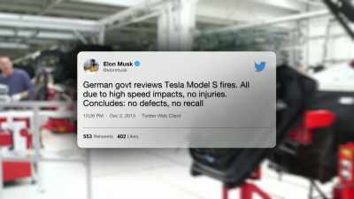GERMAN GOVT REVIEWS
TESLA MODEL S FIRES. - The Elon Musk Show