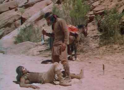 Geronimo shall live but as an
outcast who must forever walk alone. - The Battle at Apache Pass