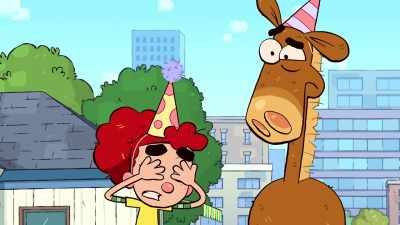 - GERRY: Ah!
- [crash] - It's Pony