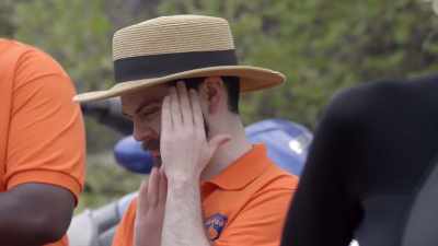 Get a good look, - Rob Riggle's Ski Master Academy