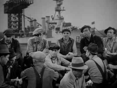 Get a load of that
three-dollar-a-day admiral - Here Comes the Navy