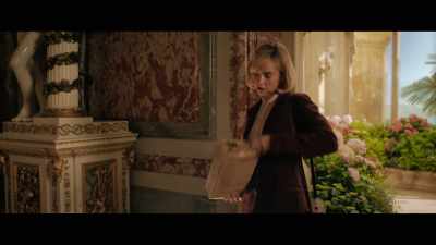 - Get a table downstairs for lunch.
- Yes. One o'clock as usual? - Rebecca