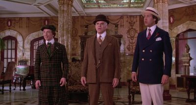 Get a wardrobe over here right away - Three Amigos!