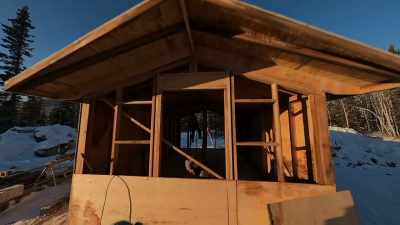 Get a wood stove
in there, doors, windows. - Life Below Zero: Next Generation
