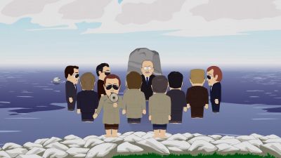Get all those tourists out of here. - South Park