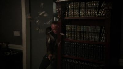 Get your ass up here, now! - Person of Interest