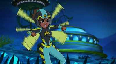 Get away from my friend - DC Super Hero Girls: Legends of Atlantis