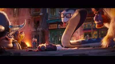 Get away from him! - Minions: The Rise of Gru