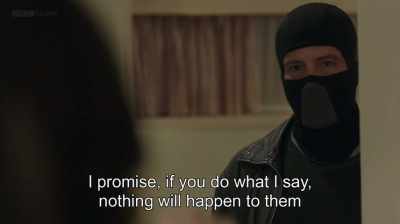 Get away from the front offices!" - Hostages