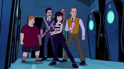 Get away from him you bitch - Todd and the Book of Pure Evil: The End of the End