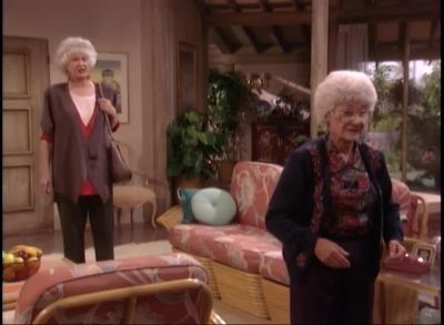Get back here you deceitful little Sicilian gecko - The Golden Girls