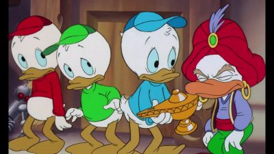 Get back in the lamp - DuckTales the Movie: Treasure of the Lost Lamp