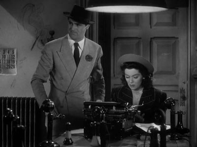 Get back in there you mock turtle - His Girl Friday