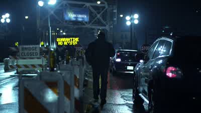 Get back in your car, sir. - Contagion
