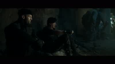 Get back! - The Expendables 2