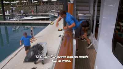 Get this bed apart, and
never make it again! - Below Deck Down Under