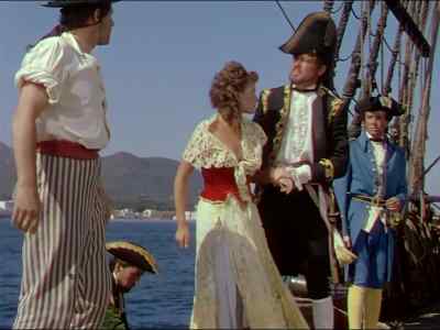 Get her below. - The Crimson Pirate