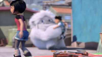 -Get comfortable.
They could be at this all day. - Abominable and the Invisible City