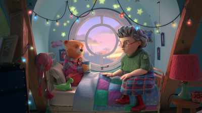 Get cuddled up in a snuggly bed, - The Adventures of Paddington