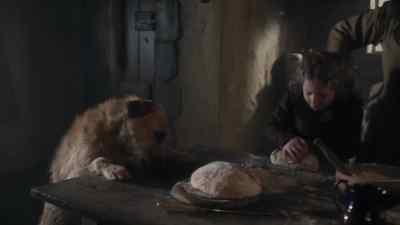 Get down, boy! - Poldark