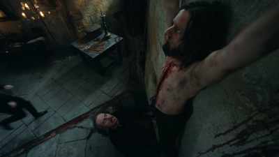 Get him down.
[ Continues gagging ] - Will