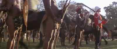 Get down foreigners. Hip, hip, hurrah. - Zulu Dawn
