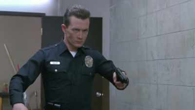 -Get down.
-[ Screams ] - James Cameron's Story of Science Fiction