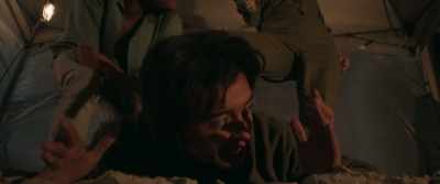 - Get down!
- [Tommy groans] - Dig