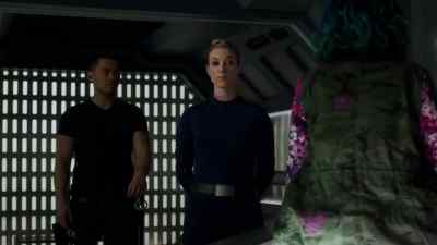 Get dressed. You'll be unconscious soon. - Dark Matter