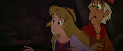 Get Eilonwy
out of here. Hurry! - The Black Cauldron