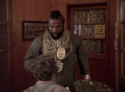 Get 'em, big guy! - The A-Team