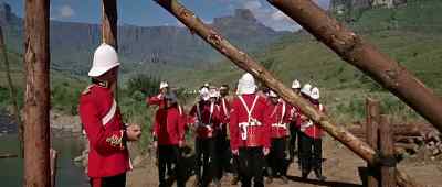 Get fell in, you men. Squad.
Squad, 'shun. - Zulu
