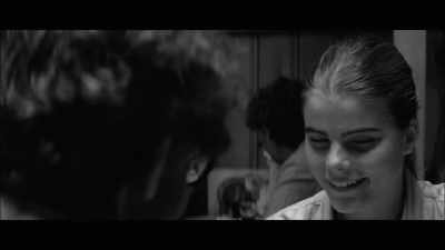 -Get that filthy
look off your face.
-Shut up. (laughs) - Allen v. Farrow