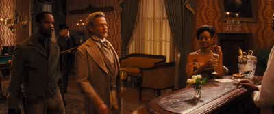 Get free man Django here whatever he wants. - Django Unchained