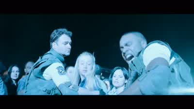 -Get him off! - Resident Evil: Apocalypse