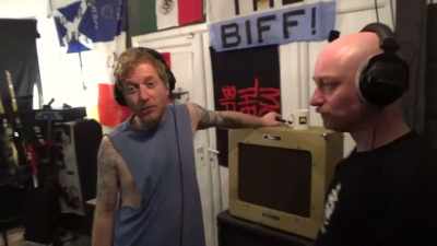-Get in here boys.
-Get down! - Biffy Clyro: Cultural Sons of Scotland