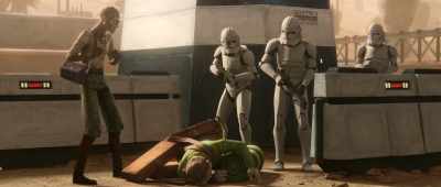 Get in line, get your chain code,
and don't make any trouble. - Star Wars: The Bad Batch