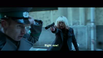 Get in. - Atomic Blonde
