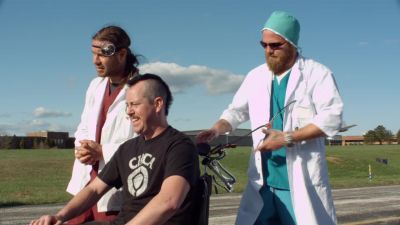 Get in the Lambo shitbird - Jackass 3D