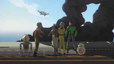 Get inside.
Move! - Star Wars Resistance