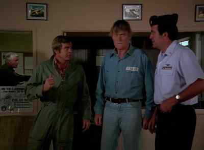 Get him into a flight suit.
I want to check the flight plan. - The Six Million Dollar Man