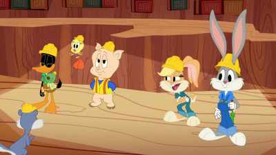 Get it?
Because you can crack nuts. - Bugs Bunny Builders