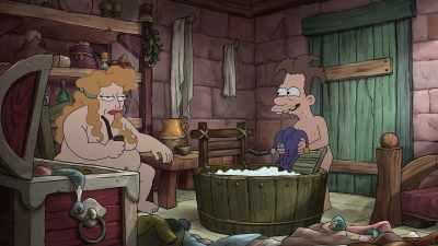 Get it? Get it? Irma?
I'm talking to you. Get it? - Disenchantment