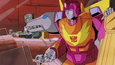 Get your noodle outta my face - The Transformers: The Movie