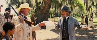 Get off my land. - Django Unchained