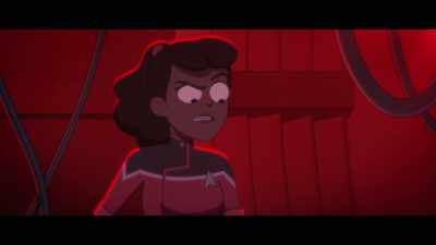 Get off my mom, you bitch. - Star Trek: Lower Decks